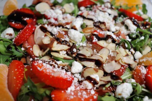 Strawberry Goat Cheese Salad